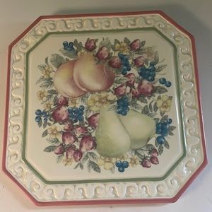 Vintage Avon‎ Sweet Country Harvest fruit trivet